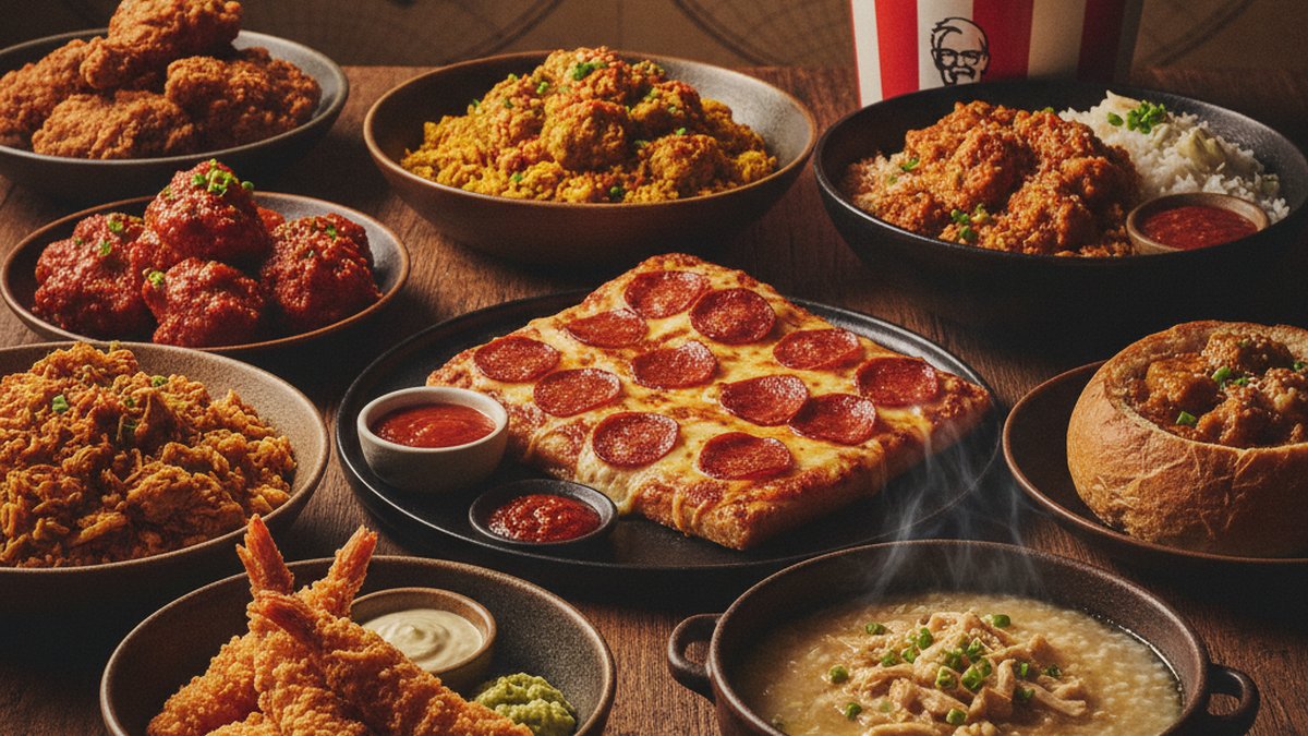 KFC Menu Items Around the World You Can't Get in South Africa