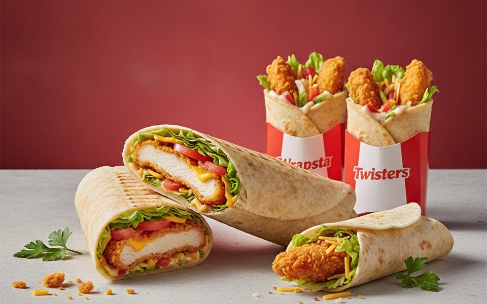 KFC Wraps & Twisters
